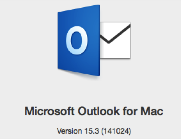 updated version for microsoft outlook for mac